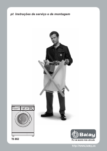 Manual Balay 3TS862BE Máquina de lavar roupa