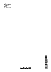 מדריך Gaggenau AC462181 מכסה לסיר