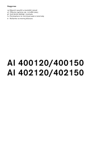 Εγχειρίδιο Gaggenau AI402150 Απορροφητήρας