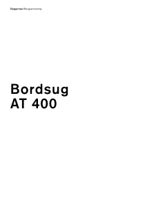 Brugsanvisning Gaggenau AT400100 Emhætte