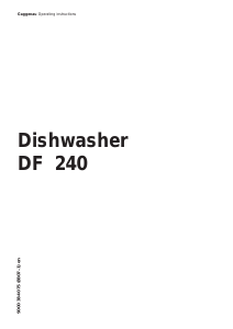 Handleiding Gaggenau DF240140 Vaatwasser