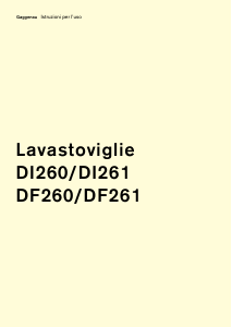 Manuale Gaggenau DF261166F Lavastoviglie