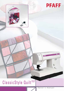 Manual Pfaff ClassicStyle Quilt 1527 Sewing Machine