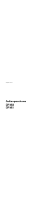Käyttöohje Gaggenau DF460163 Astianpesukone