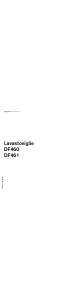 Manuale Gaggenau DF461161F Lavastoviglie