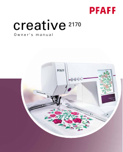 Manual Pfaff creative 2170 Sewing Machine