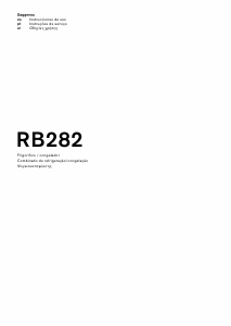 Manual Gaggenau RB282305 Frigorífico combinado