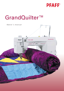 Manual Pfaff GrandQuilter Sewing Machine