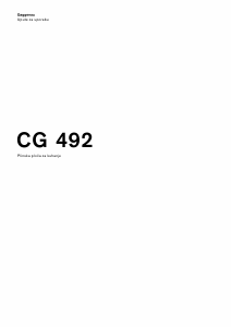 Priručnik Gaggenau CG492211 Ploča za kuhanje