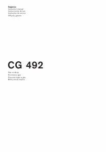 Manual Gaggenau CG492211 Placa