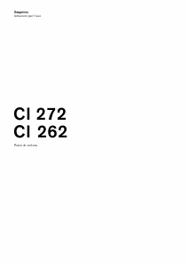 Manuale Gaggenau CI262105 Piano cottura