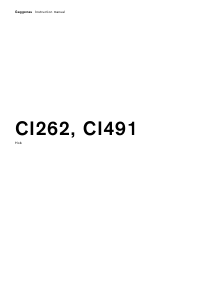 Manual Gaggenau CI262112 Hob