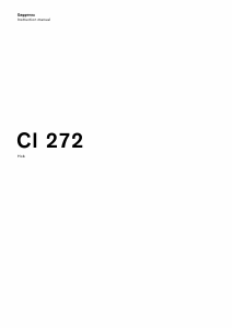 Manual Gaggenau CI272111 Hob