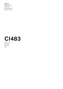 Bruksanvisning Gaggenau CI483100 Kokeplate