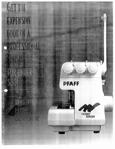 Manual Pfaff hobby serger Sewing Machine