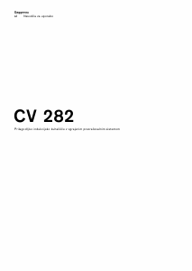 Priročnik Gaggenau CV282100 Grelna plošča