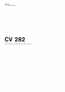Bruksanvisning Gaggenau CV282101 Kokeplate
