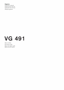 Manual Gaggenau VG491111 Placa