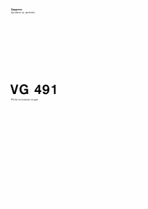 Priručnik Gaggenau VG491111F Ploča za kuhanje