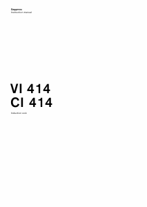 Manual Gaggenau VI414111 Hob