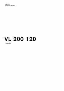 Priročnik Gaggenau VL200120 Grelna plošča