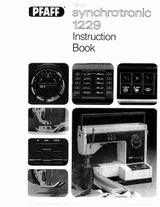 Manual Pfaff synchrotronic 1229 Sewing Machine