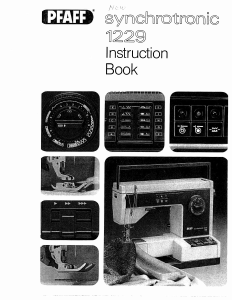 Handleiding Pfaff synchrotronic 1229 Naaimachine
