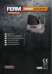 Mode d’emploi FERM CRM1042 Compresseur