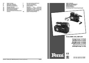 Mode d’emploi FERM MCM1002 KM-250 Compresseur