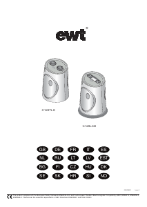 Manual de uso EWT C120LCD Calefactor