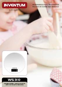 Mode d’emploi Inventum WS310 Balance de cuisine