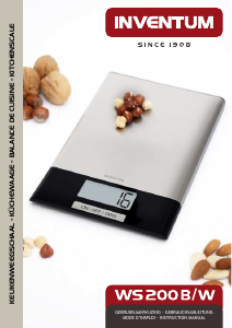 Mode d’emploi Inventum WS200W Balance de cuisine
