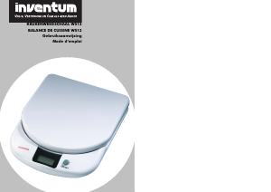 Mode d’emploi Inventum WS13 Balance de cuisine