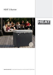 Handleiding HEAT 3 Burner Barbecue