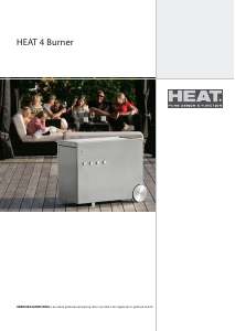 Handleiding HEAT 4 Burner Barbecue