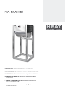 Mode d’emploi HEAT R Charcoal Barbecue