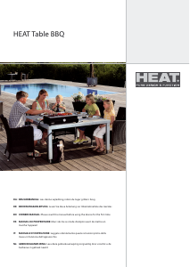 Mode d’emploi HEAT Table Barbecue