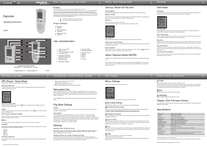 Manual Grundig Diginotice Audio Recorder