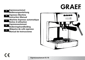 Mode d’emploi Graef ES 70 Machine à expresso