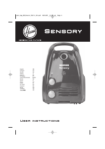 Bruksanvisning Hoover TS 2310 Sensory Støvsuger