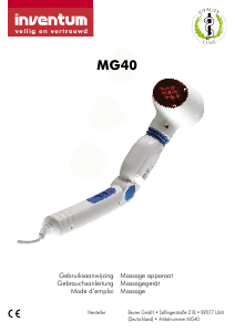 Handleiding Inventum MG40 Massageapparaat