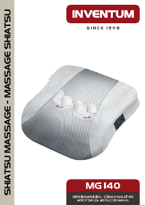 Bedienungsanleitung Inventum MG140 Massagegerät