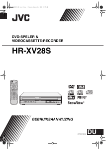 Handleiding JVC HR-XV28S DVD-Video combinatie