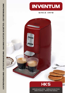 Manual Inventum HK5B Coffee Machine