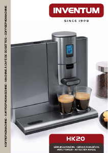 Manual Inventum HK20 Coffee Machine