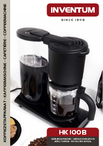 Manual Inventum HK100B Coffee Machine