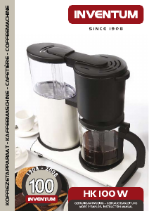 Manual Inventum HK100W Coffee Machine