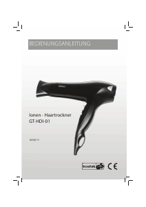 Bedienungsanleitung INOTEC GT-HDI-01 Haartrockner