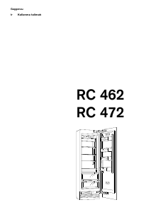 Kullanım kılavuzu Gaggenau RC462200 Buzdolabı
