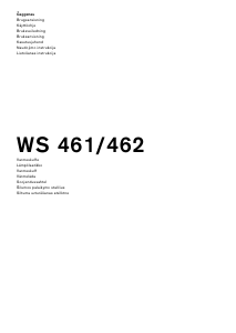 Kasutusjuhend Gaggenau WS461110 Soojendussahtel